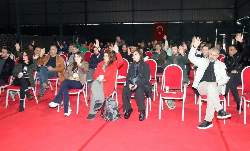 Keskin 5’nci kez ATDSK Başkanı