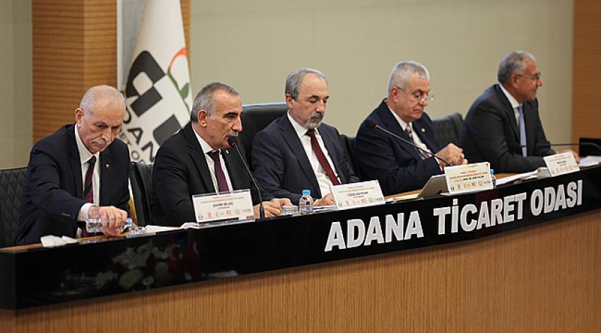 Adana ekonomisinin dünü, bugünü ve yarını konuşuldu