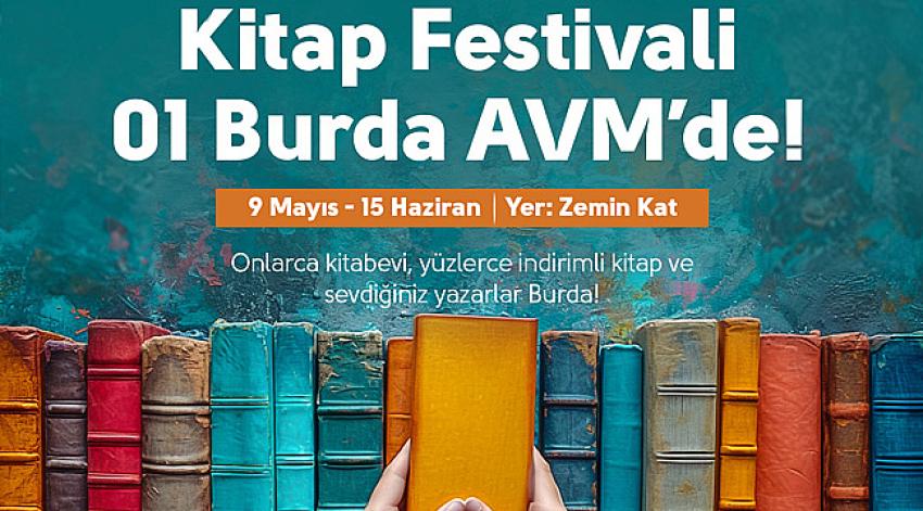 01 Burda AVM’de kitap festivali başlıyor