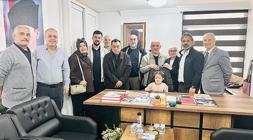 Başkan Çakın koltuğu, minik Sare’ye devretti!