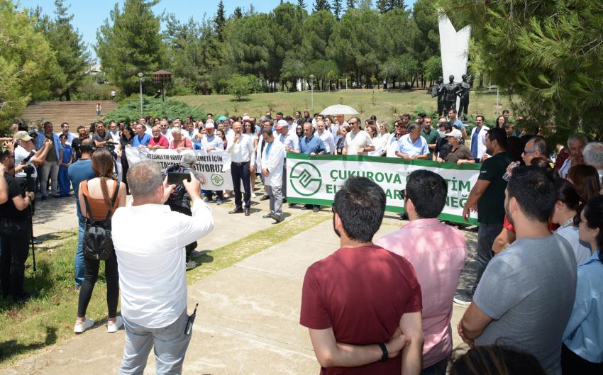 Balcalı Hastanesi için yürüdüler