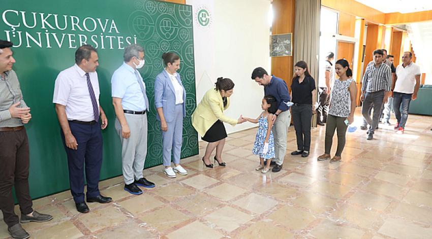 Çukurova Üniversitesi'nde Bayramlaşma
