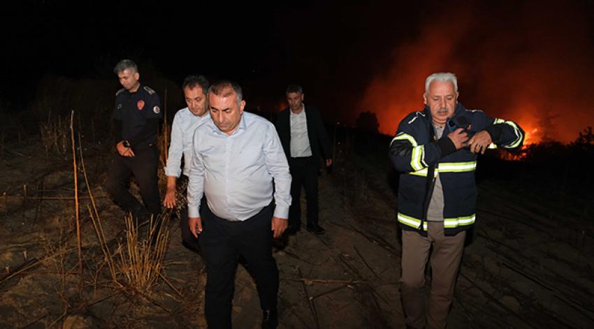 Geçer: “İtfaiye ve ASKİ ekiplerimiz bütün gücüyle sahada.”