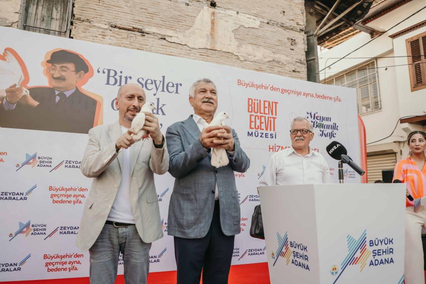 Bülent Ecevit’in anıları Adana’da yaşayacak