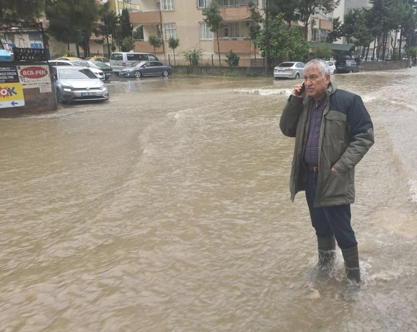 Aşırı yağış nedeniyle Büyükşehir teyakkuzda