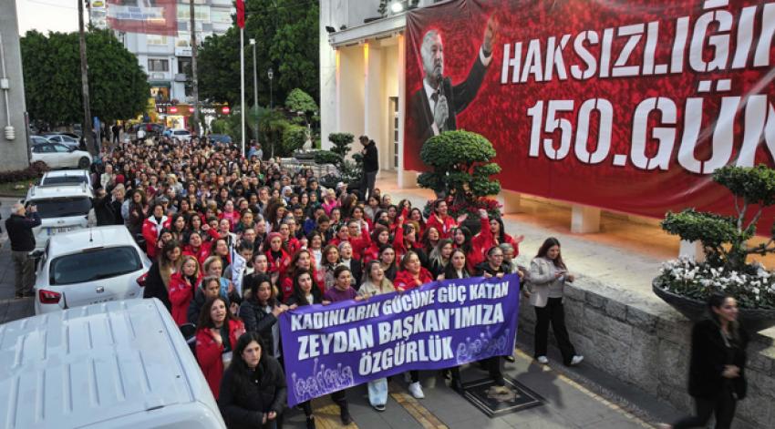 “Zeydan Karalar’a Özgürlük” için yürüdüler