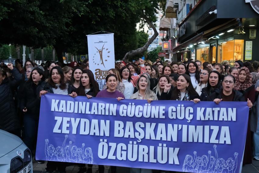 “Zeydan Karalar’a Özgürlük” için yürüdüler