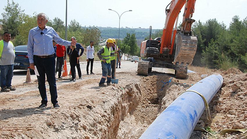 Büyükşehir, Sarıçam’ın su sorununu çözüyor