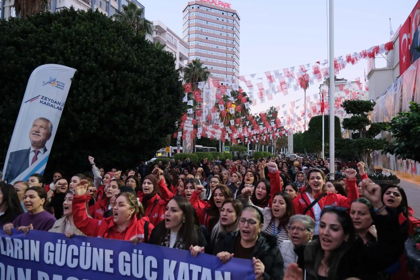 “Zeydan Karalar’a Özgürlük” için yürüdüler