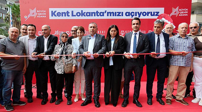 Adana Büyükşehir Belediyesi Kent Lokantası hizmete açıldı