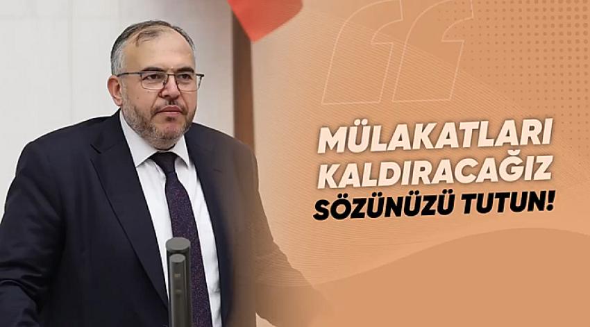 'Gençlerin hayalleri ile oynamayın'