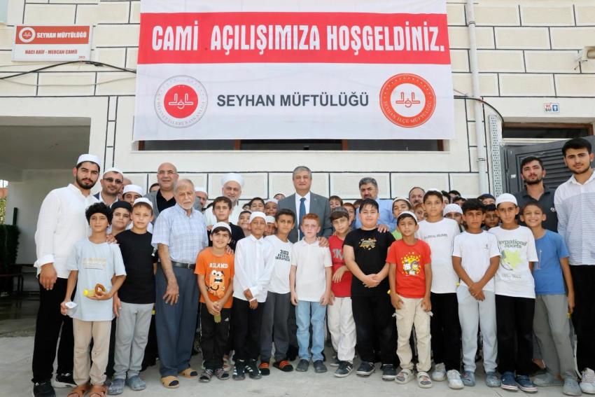 HACI ARİF MERCAN CAMİİ İBADETE AÇILDI