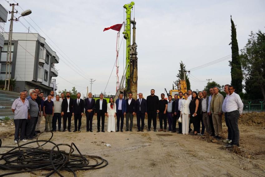 Ceyhan’ın en büyük belediye projesinin temeli atıldı