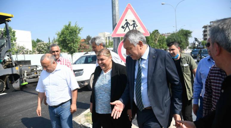 Ceyhan’da yol seferberliği