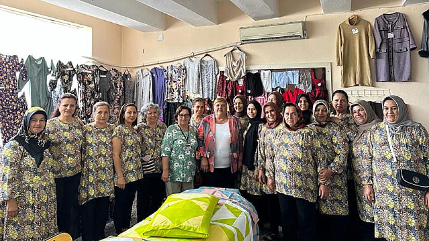 Ceyhan'da kadınlar el emekleriyle güçleniyor