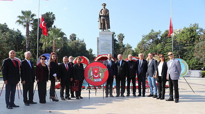 ÇGC Heyeti Atatürk Anıtı’nda
