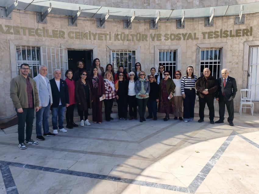 Basının emekçi kadınları ÇGC’de bir araya geldi