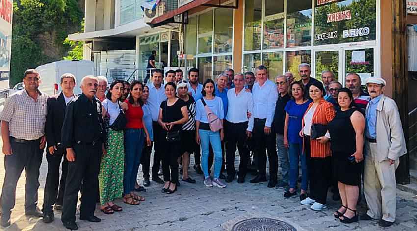 CHP milletvekilleri ilçelere çıkarma yaptı