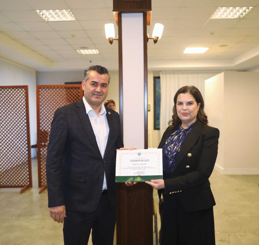 Deprem gönüllülerine teşekkür