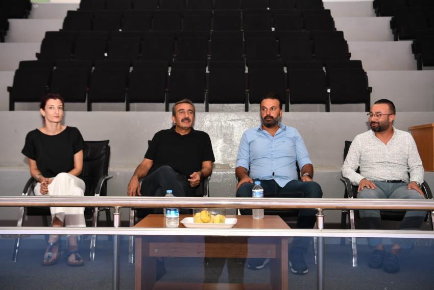 Başkan Çetin Sultanların antrenmanını izledi