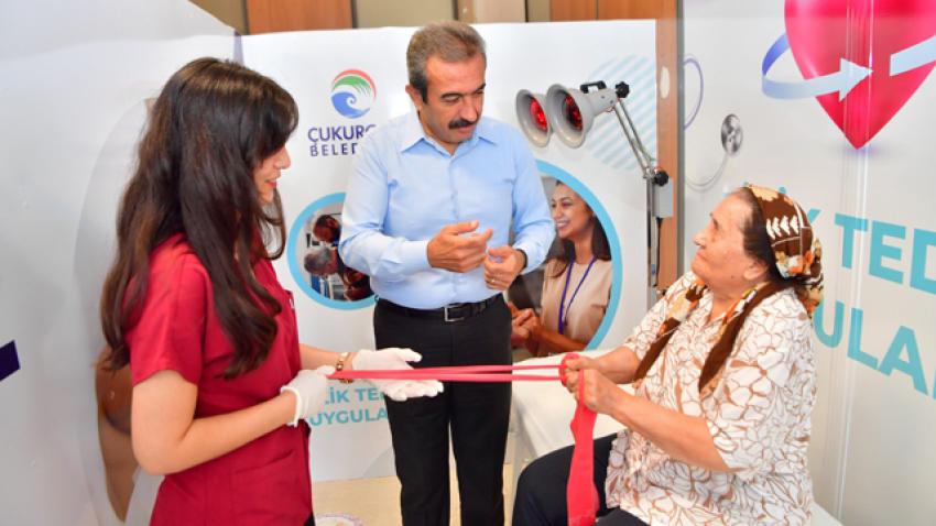 Çukurova’da ücretsiz fizik tedavi hizmeti