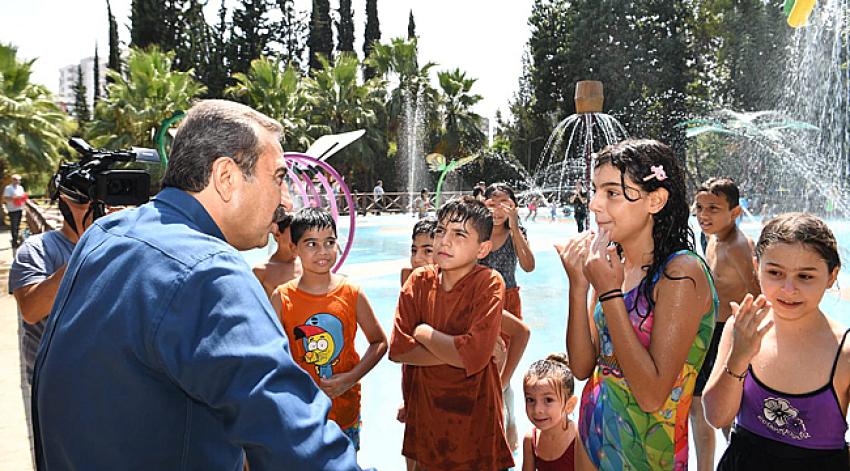 Çocuklar, Su Oyun Parkları'nda çok mutlu