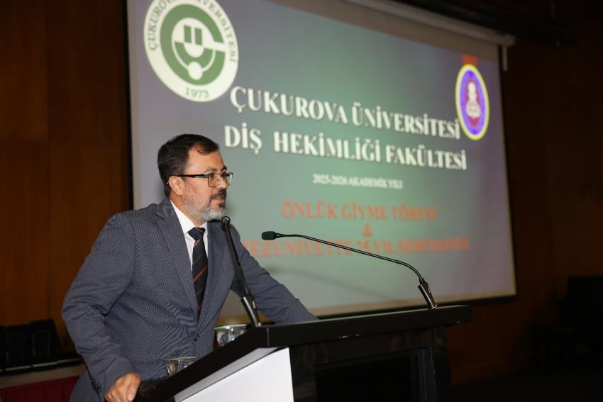 Diş hekimi adayları önlük giydi