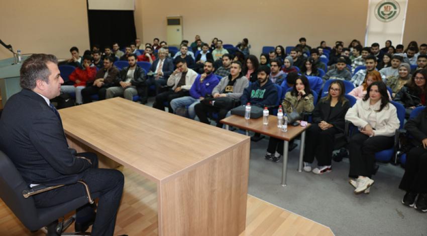 Rektör Beriş'ten öğrencilere müjdeler