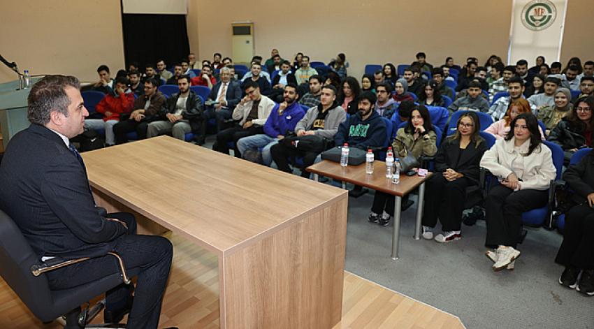 Rektör Beriş'ten öğrencilere müjdeler