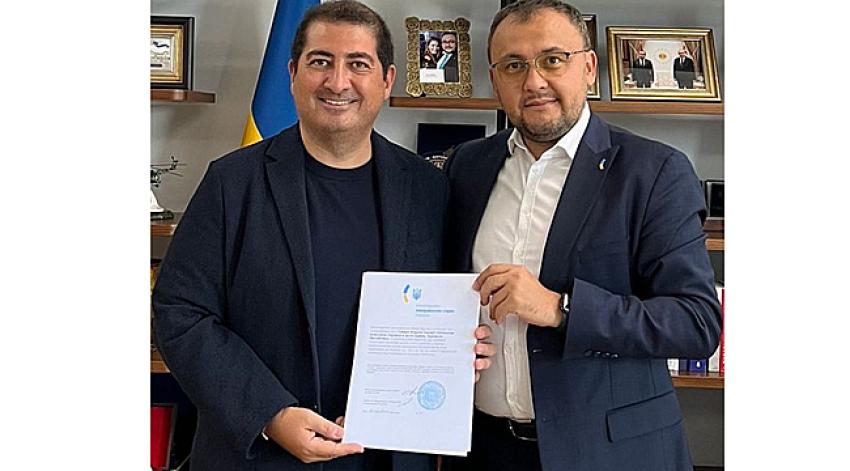 Sakarya, Ukrayna Fahri Konsolosu oldu