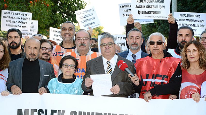 Doktorlar iş bıraktı