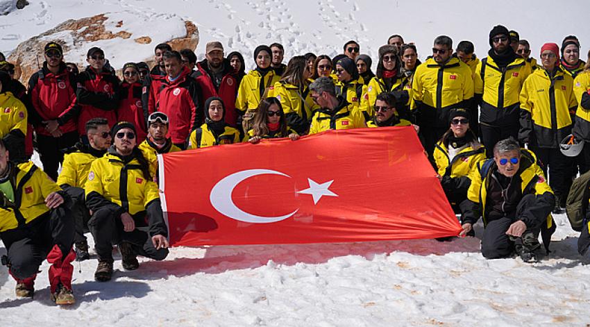 Yazıcıoğlu, 7 kilometrelik tırmanışla anıldı