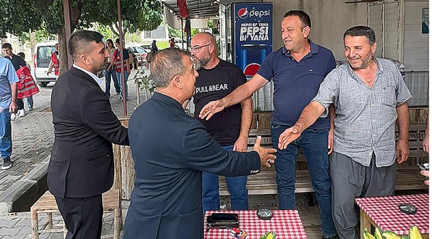 BBP KARAİSALI’DA SAHAYA İNDİ