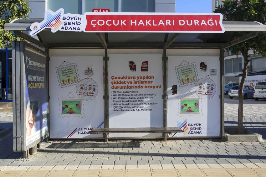 Büyükşehir’den, ‘Çocuk Hakları’ durağı