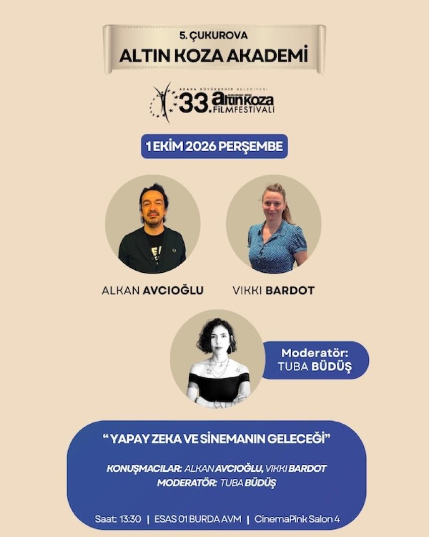 Adana Altın Koza’da genç sinemacılar için Akademi zamanı