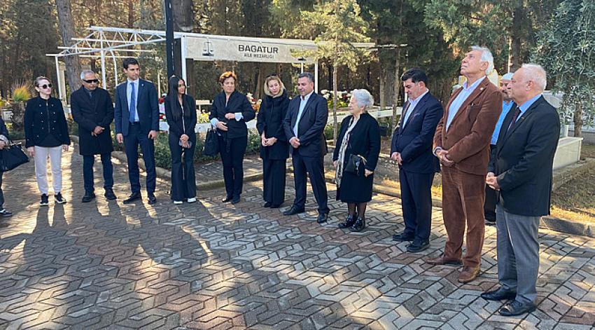 Ege Bağatur mezarı başında anıldı