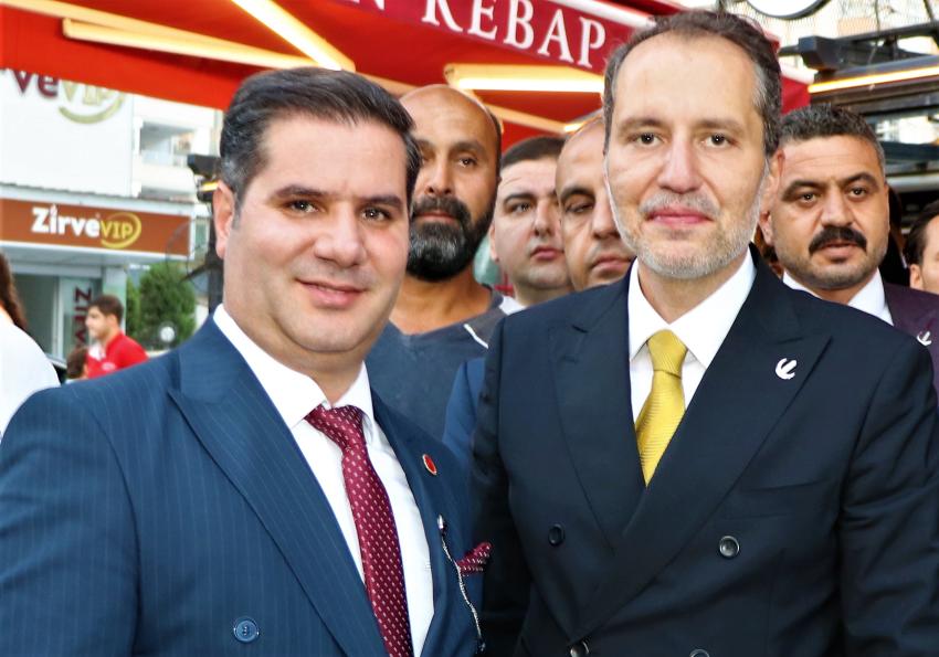 Erbakan'dan Yüreğir'e üye teşekkürü