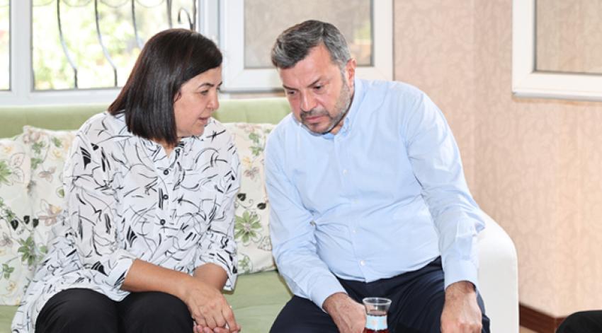 İşten çıkartılan şehit eşine Cumhurbaşkanı sahip çıktı
