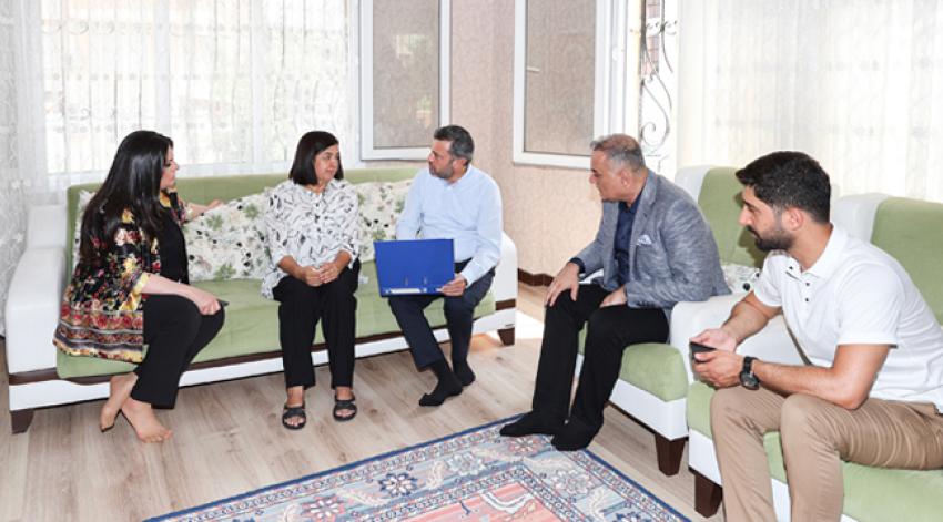 İşten çıkartılan şehit eşine Cumhurbaşkanı sahip çıktı