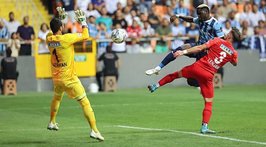 Adana Demirspor zirveyi zorluyor:1-0