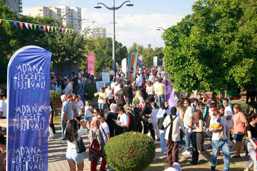 Adana Lezzet Festivali’ni yaklaşık 650 bin kişi ziyaret etti