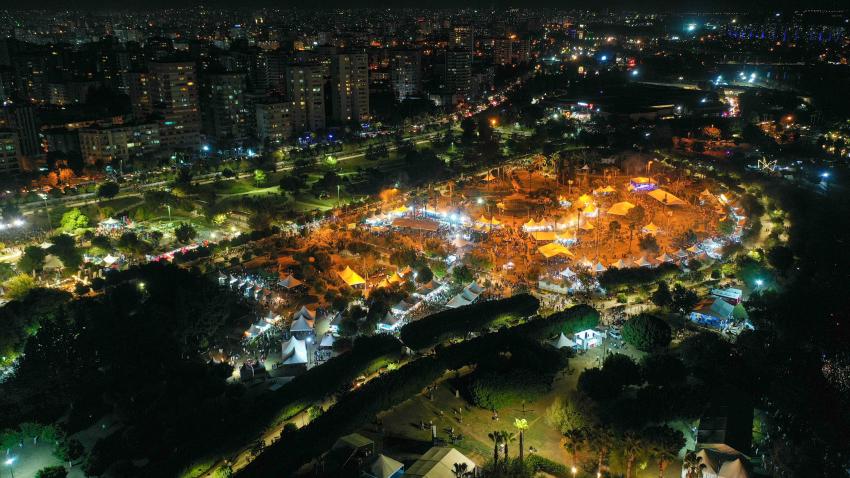 Adana Lezzet Festivali’ni yaklaşık 650 bin kişi ziyaret etti