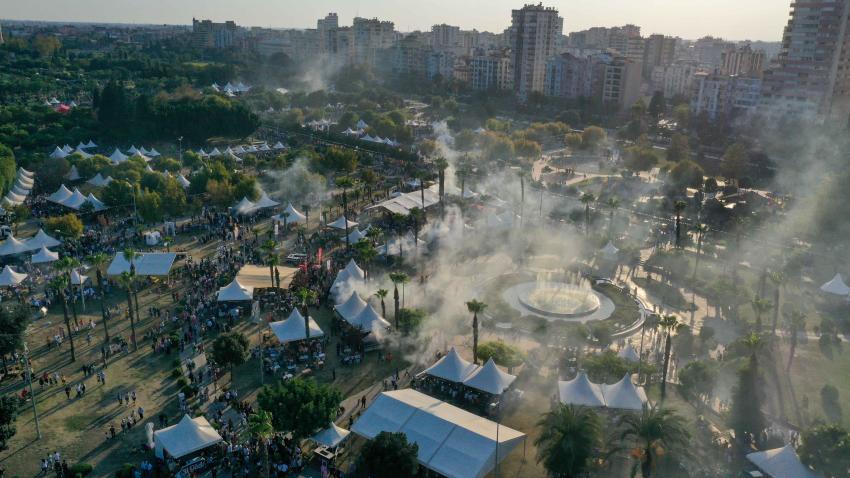 Adana Lezzet Festivali’ni yaklaşık 650 bin kişi ziyaret etti