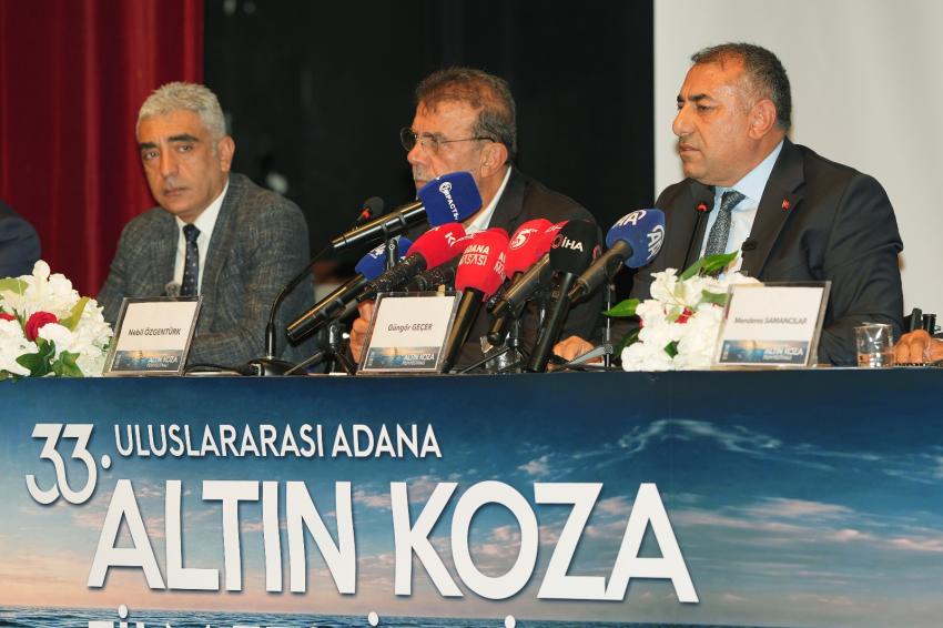 Geçer: “Adana’nın kalbi daima sinemayla atıyor”