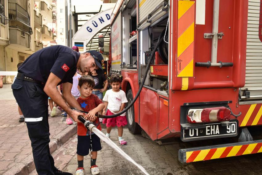 İtfaiye Haftası etkinliklerle sürüyor