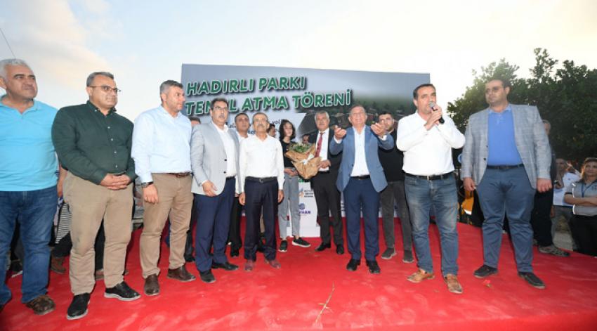 Hadırlı Parkı’nın temeli atıldı