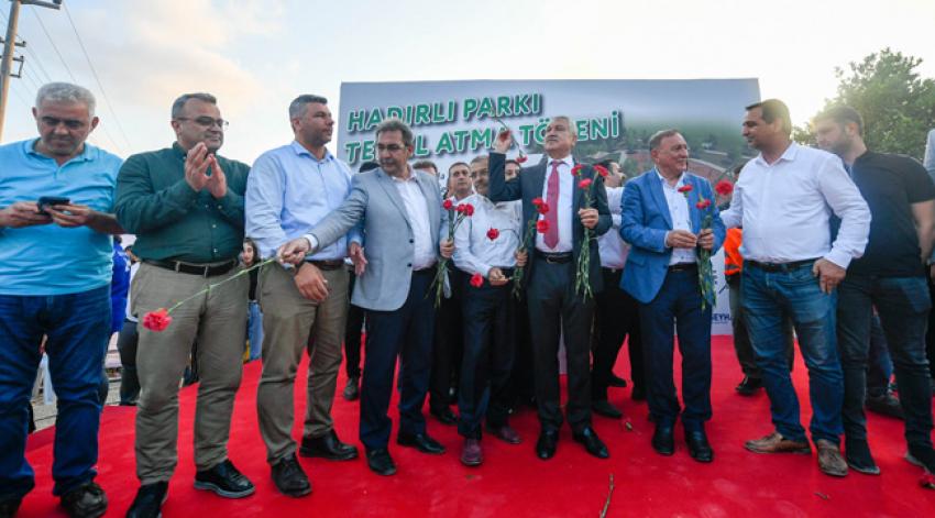 Hadırlı Parkı’nın temeli atıldı