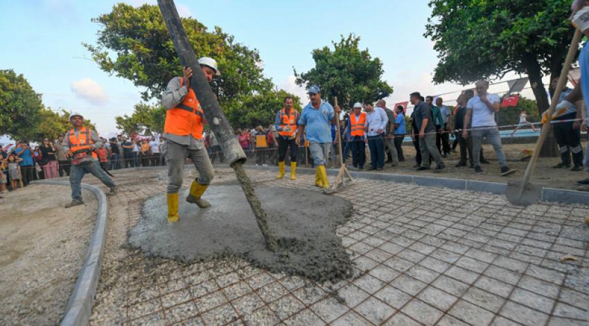 Hadırlı Parkı’nın temeli atıldı