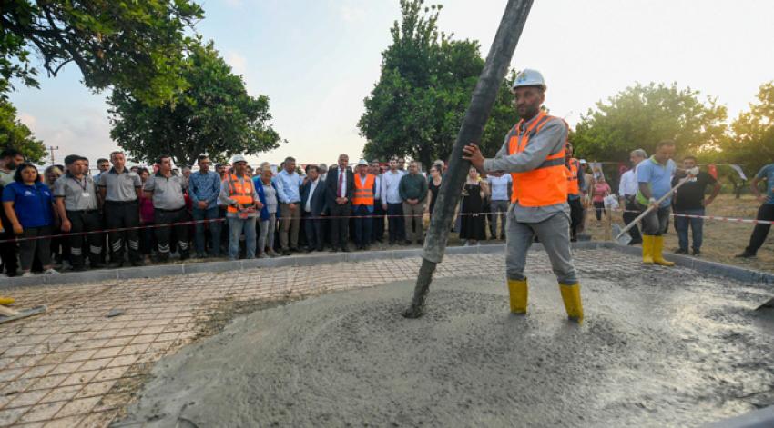 Hadırlı Parkı’nın temeli atıldı