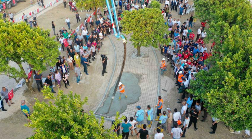 Hadırlı Parkı’nın temeli atıldı
